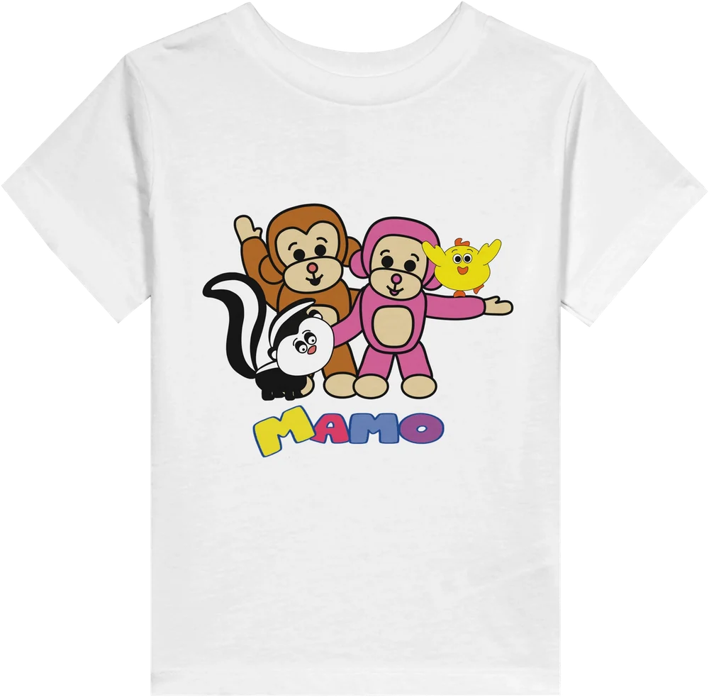 Peutershirt Mamo en zijn vriendjes (2-5 jaar)