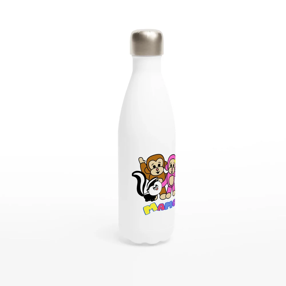 RVS drinkfles Mamo en zijn vriendjes (500 ml)